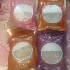 4 Amber Vanilla Body Mist - White